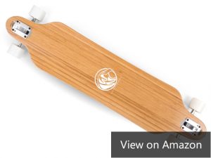 white wave bamboo longboard review