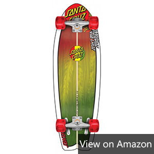 Santa Cruz Youth Land Shark Cruzer Rasta Review